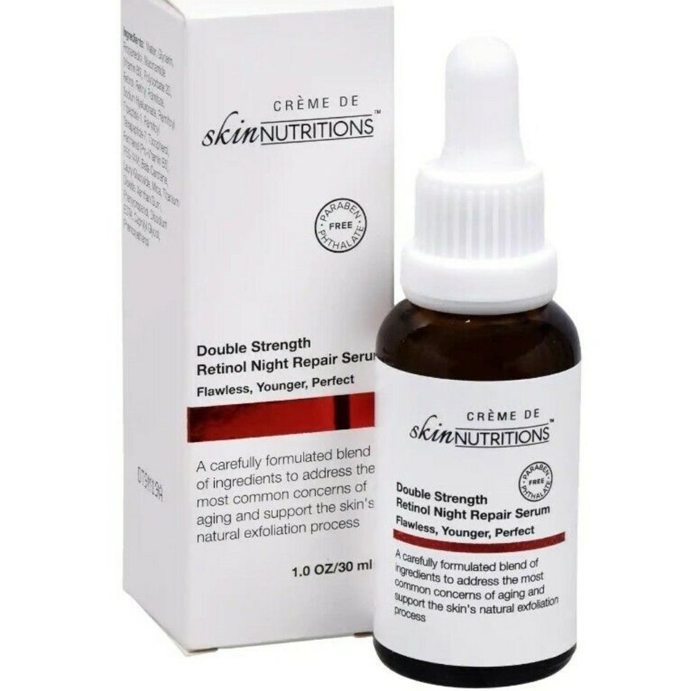 Creme de Skin Nutritions Double Strength Retinol Night Repair Serum-1 oz